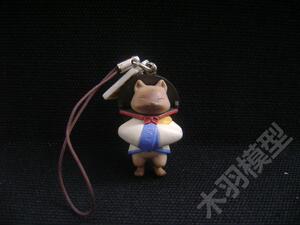 怪物猎人4扭蛋挂件系列G10 料理屋艾露猫厨师长 挂件