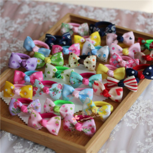 小宝专用女童蝴蝶结发圈宝宝公主头绳皮筋宝宝发饰头饰品韩版 配饰