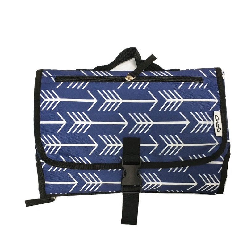 便携式新生婴儿外出换尿布垫防水隔尿垫宝宝外出用品推车挂包