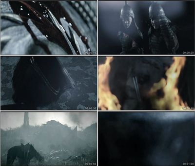 中国古代战争士兵杀戮横尸遍野血流成河战火战乱高清实拍视频素材