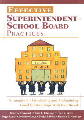 【预售】Effective Superintendent-School Board Practices: ...
