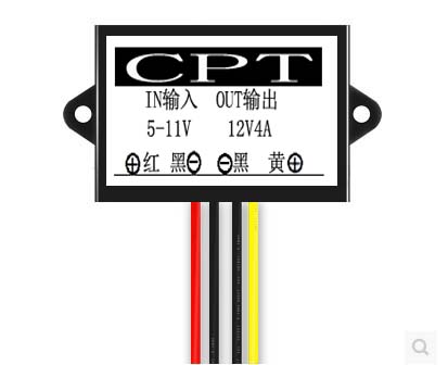 5V6V7V8V9V10V11V升12V3A 4A电源转换器DC-DC 5V-11V转12V稳压器