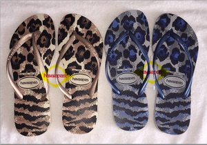 2015新品havaianas女款细带ANIMALS新款豹纹人字拖鞋哈瓦那现货