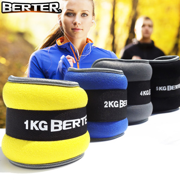 手脚通用 Berter 博而特 绑腿沙袋 1kg（500g×2只）优惠券折后￥16.9包邮（￥26.9-10）