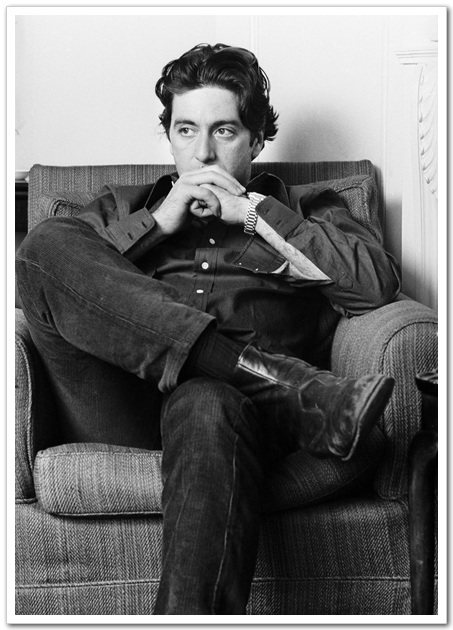 阿尔帕西诺 教父 电影海报 经典装饰画 明星剧照肖像印刷墙贴画芯