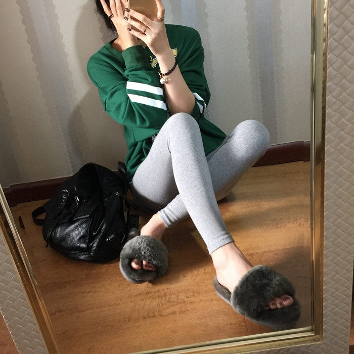 紧身包腿纯棉磨毛不起球打底裤