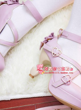 欧洲站龙心家白富美头层牛皮加软版 原宿桌脚桌角洋装鞋000207