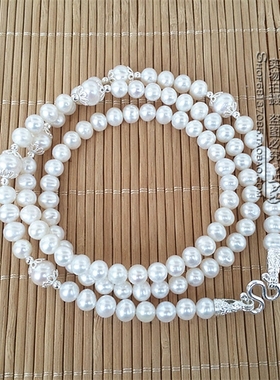 银色泰国佛牌其他款式天然珍珠