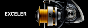 Daiwa EXCELER 2004 2004H 2500 3000 3500H 4000 纺车轮 2017款