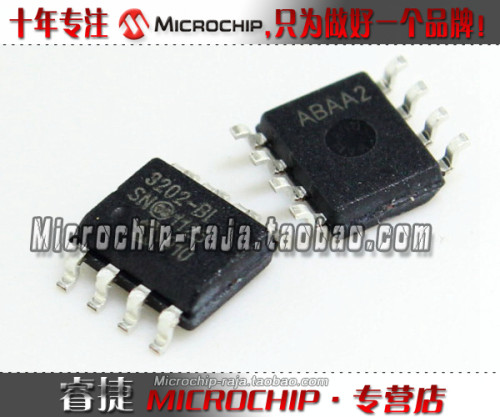 MCP3202-BI/SN SOP8 原装正品 Microchip微芯专营店 现货