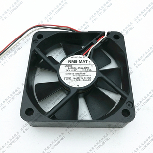 05W B59 6015 NMB 3线变频器散热风扇 6CM 2406GL 0.13A 原装 24V