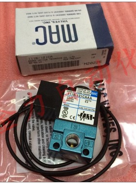 100%全新进口●原装●正品●美国MAC电磁阀111B-121CAAA 假一罚十