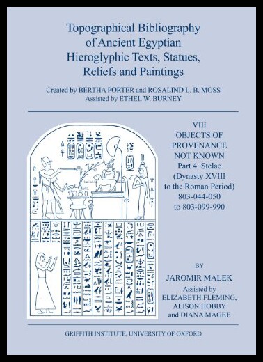 【预售】Topographical Bibliography of Ancient Egyptian Hi