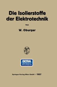 【预订】Die Isolierstoffe Der Elektrotechnik