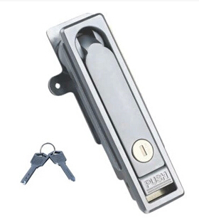 MS712(海坦MS104C-1-1)大电箱柜平面锁，户外电柜门锁，消防门锁