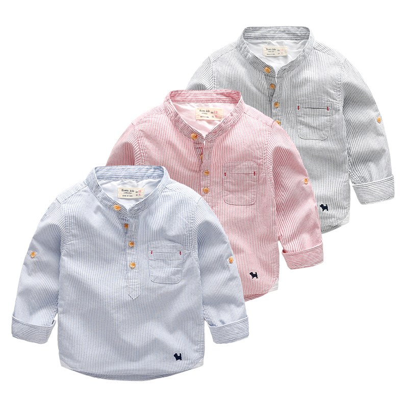 Chemise enfant à manche longue - Ref 2083379 Image 1