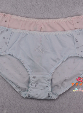 百伶百俐B1270/1271少女文胸配套全棉学生中腰三角裤B2112女内裤