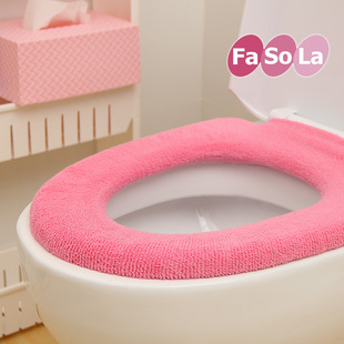 日本进口FaSoLa秋冬坐便垫加厚马桶垫腈纶通用座便器套马桶圈垫