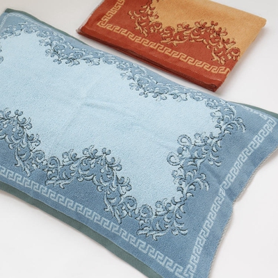 金号正品纯棉枕巾一对吸水提花