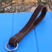 牛皮手柄狗链子大型犬狗链德牧牵引绳牵引带金毛牵狗绳短牵一拉得