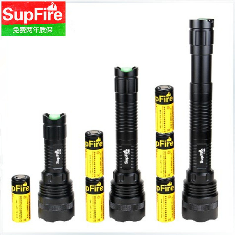 supfire充電26650遠射L2戶外打獵超長續航防水神火強光手電筒L100在類目 戶外/登山/野營/旅行用品, 戶外照明, 手電筒中 - 來自Buy2taobao.com提供專業的淘寶代購服務