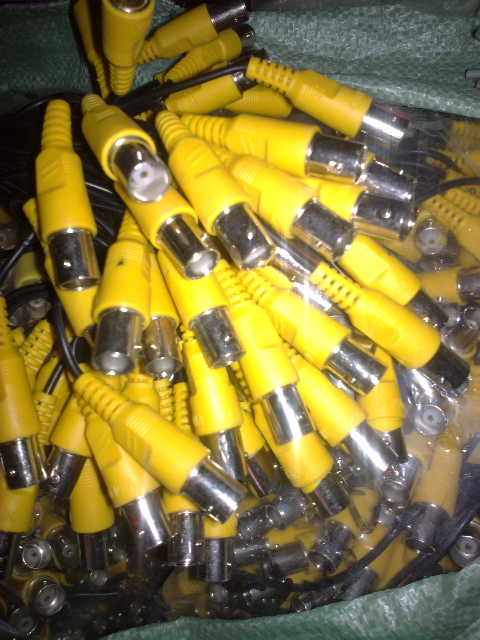 带线BNC母座 摄像机接头 监控接头 带线Q9母座 BNC尾线 BNC母座线