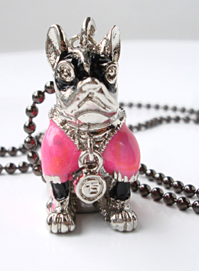 立体超萌风动物长款项链吊坠包邮