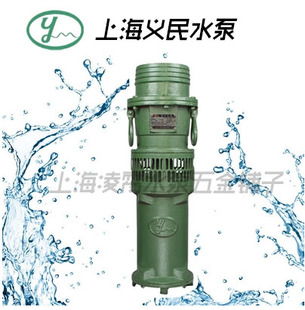 潜水电泵 厂家直销上海义民潜水泵QY65 油浸式 大流量抽水泵 2.2