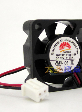 原装 DDCENG 3010 3cm FD123010 12V 0.07A 滚珠散热风扇