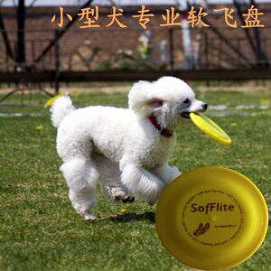 宠物飞盘Jawz软盘飞盘狗专用飞盘狗飞盘幼犬飞盘宠物飞盘玩具18CM