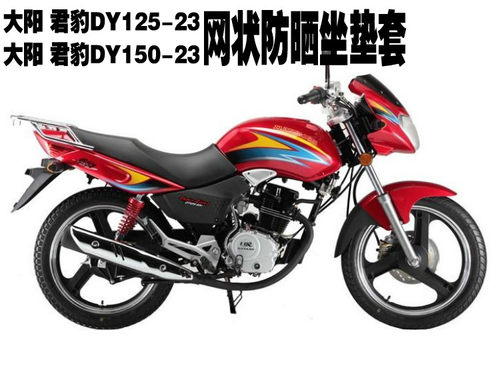 大阳君豹DY125/150-23摩托车坐垫套防晒隔热透气蜂窝保健网状座套