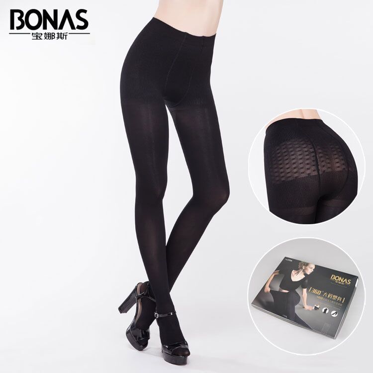 宝娜斯大码塑身连裤袜舒适