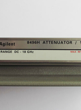 全新 8496H Agilent 8496H 110dB SMA接头射频同轴数控电控衰减器
