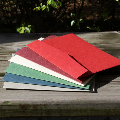 空白西式里纸信封大号商务邀请函