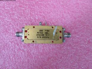 20dB 美国Miteq进口 5.7 18GHz 低噪声微波宽带放大器 SMA