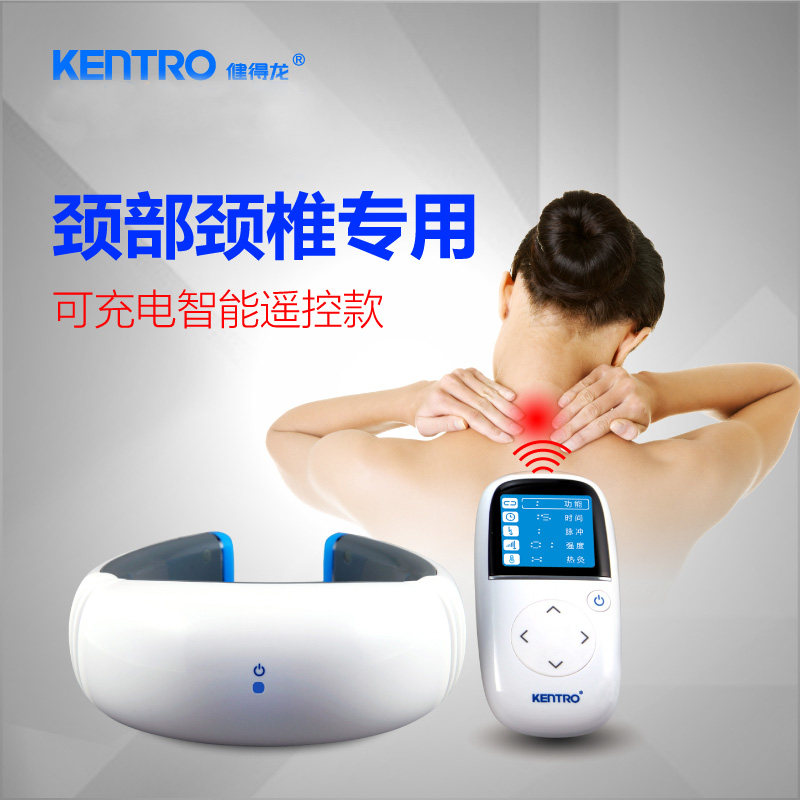 颈椎按摩仪 颈部按摩器 家用3D电动智能揉捏脖子办公车载枕理疗器