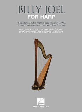 【预售】Billy Joel for Harp: 10 Selections for Lever a...