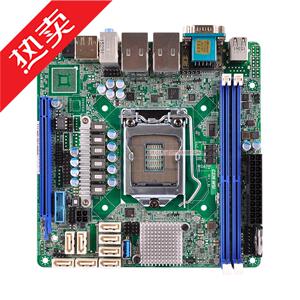 永擎 C236WSI   LGA1151插槽 单CPU工作站主板E3-1200 v5/v6订货