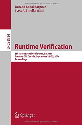 【预售】Runtime Verification: 5th International Confer...