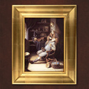 新品 饰牙科看牙古代口腔其它设计服务拔牙牙科油画定制 口腔油画装