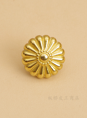 黄铜日本皮具五金财布扣
