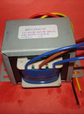 0-220V-380V转双15V,DB-70VA电焊机控制变压器,适用zx7-315/400