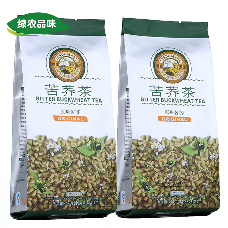 虎标原味苦荞茶西昌全麦芽196g*2
