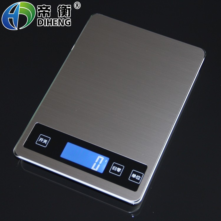 防水不銹鋼精準廚房秤電子稱15kg烘焙食物秤10公斤克秤天平稱小秤