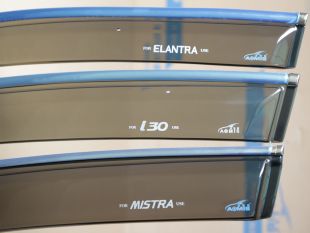 昂希诺改装 I30 注塑加厚车窗晴雨挡 名图 奥美斯现代伊兰特