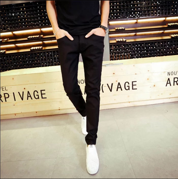 Jeans pour adolescent JOHNSON YUEDA pour Quatre saisons - Ref 1467177 Image 1