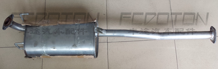 霸道3400 LC95 排气管2700 RZJ95 VZJ95 消声器《中段》