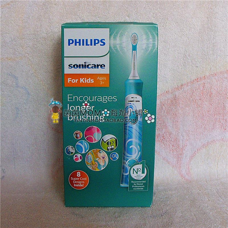 现货 philipsHX6311HX6321HX6032HX6042儿童声波电动牙刷原装刷头