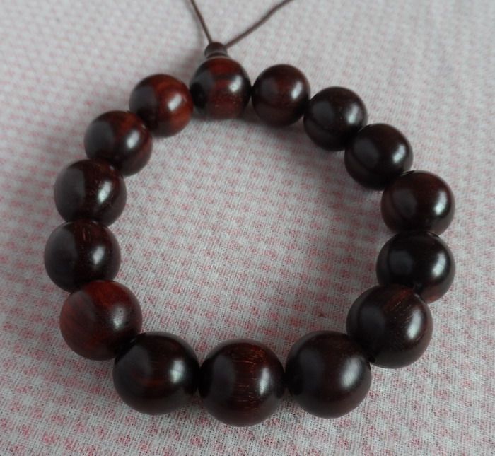 二十年前存货，老料小叶紫檀16mm手串██35.8g,特色手工艺,佛珠手链,淘宝优惠券,粉丝福利购,淘宝优惠卷