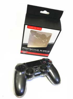 PS4手柄水晶壳 SLIM PRO手柄保护套透明外壳 PS4硬壳保护盒 配件